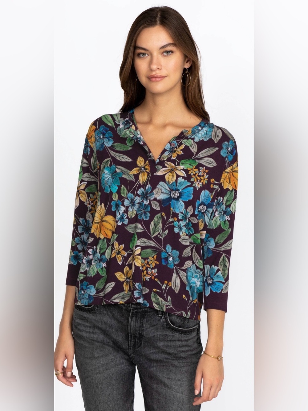Johnny Was Lexi Henley Tee in Size Large